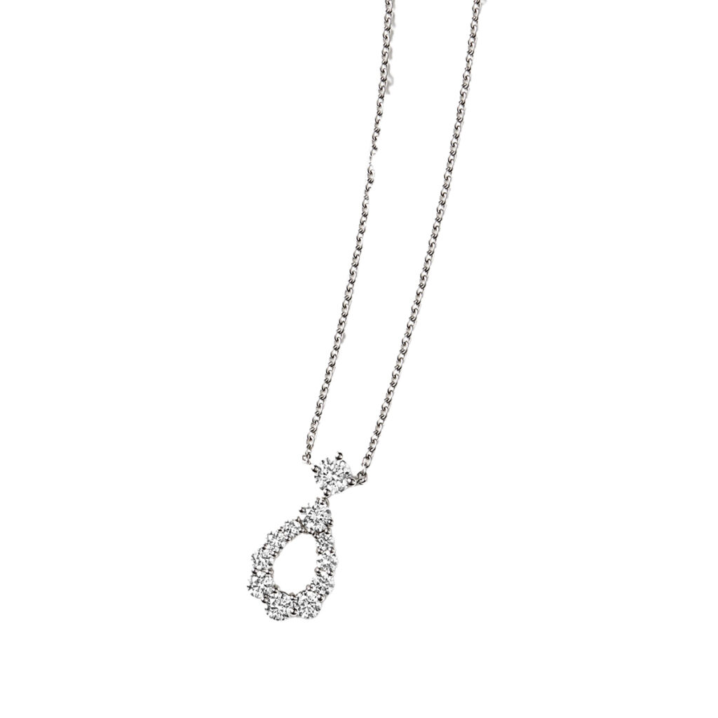 「ミニループ・ペンダント」〈Pt×D〉