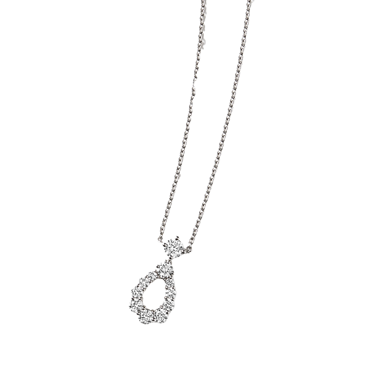 「ミニループ・ペンダント」〈Pt×D〉