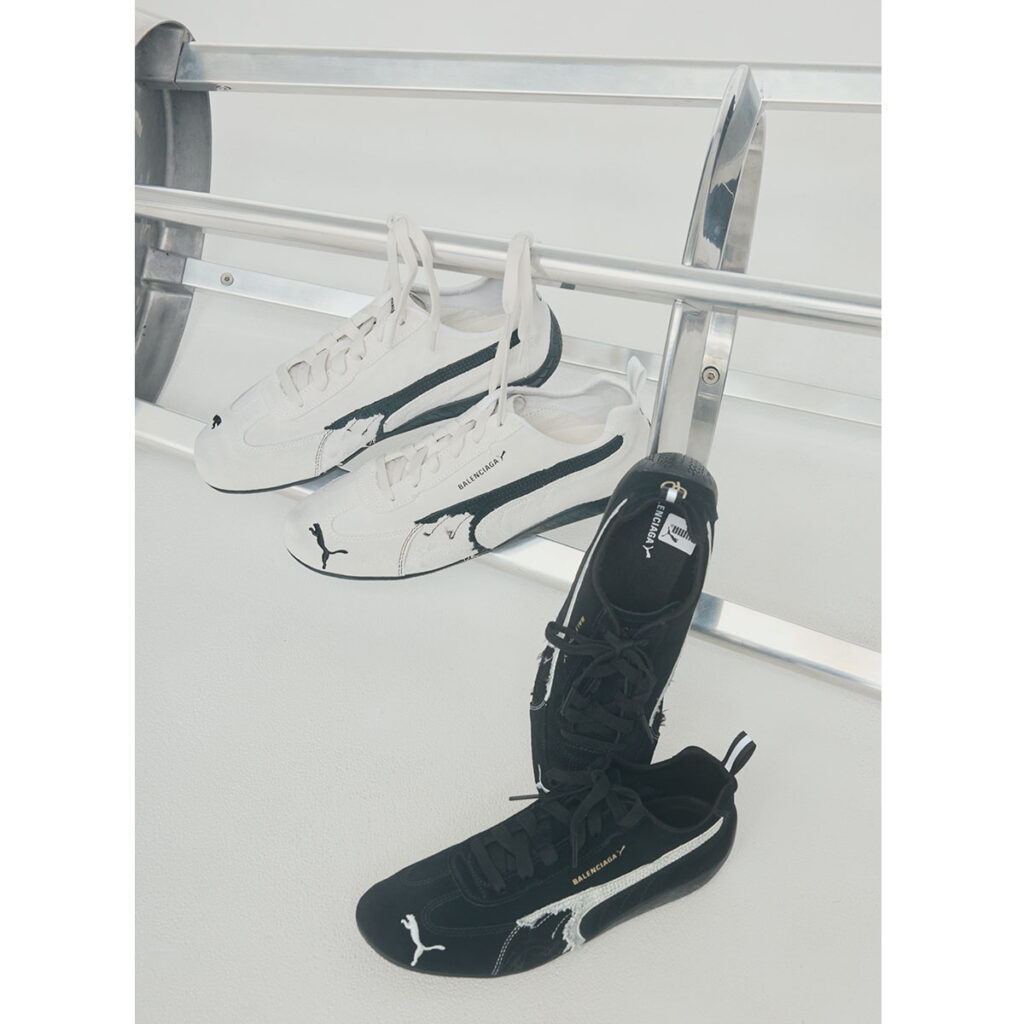 バレンシアガとプーマのコラボ「スピードキャット」