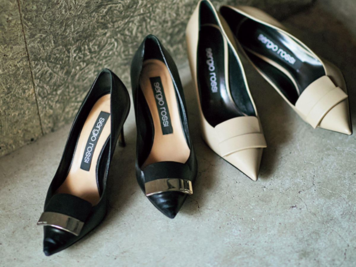 セルジオ ロッシのパンプス