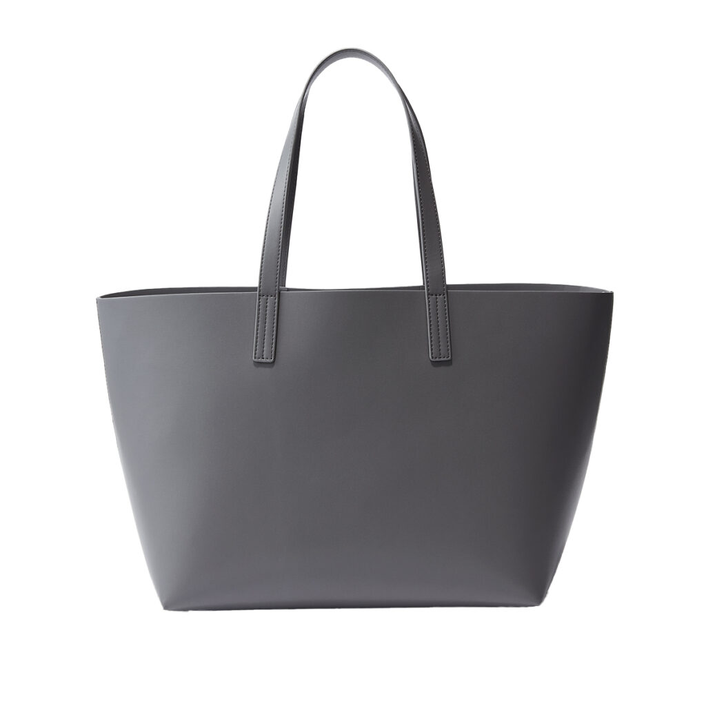 グレーのお仕事トートバッグ