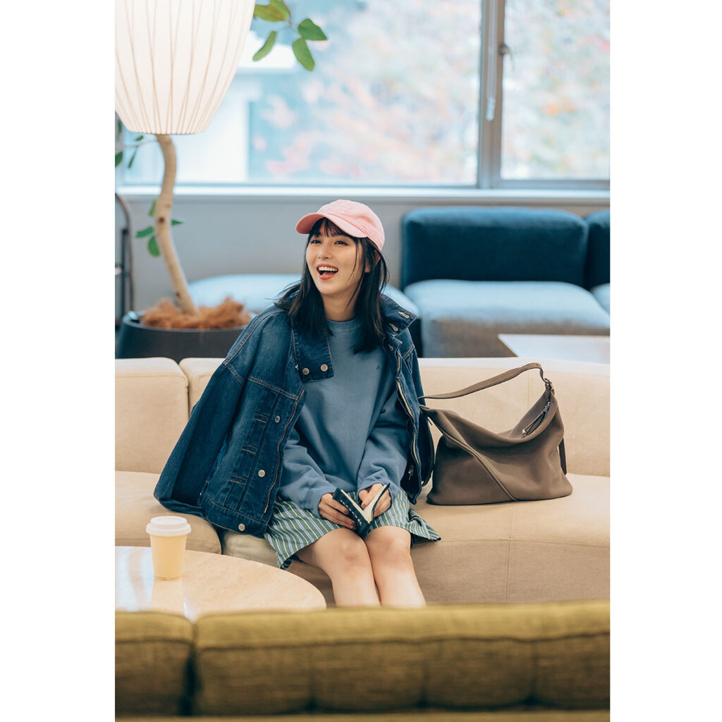 ショートパンツコーデ