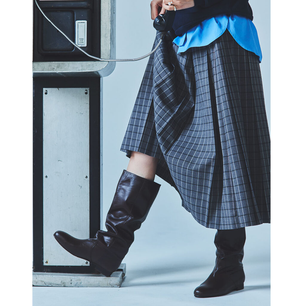 LUMENの2wayブーツ