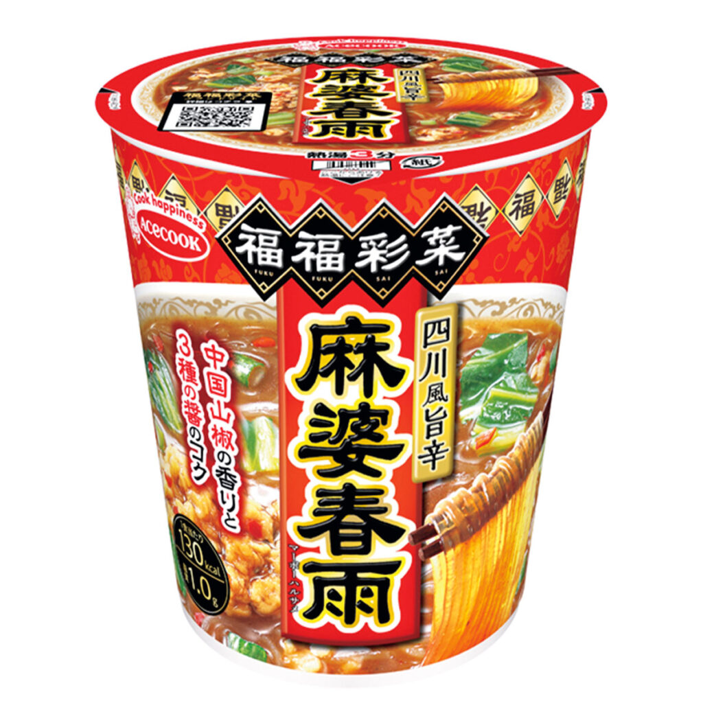 エースコック 福福彩菜 四川風旨辛 麻婆春雨