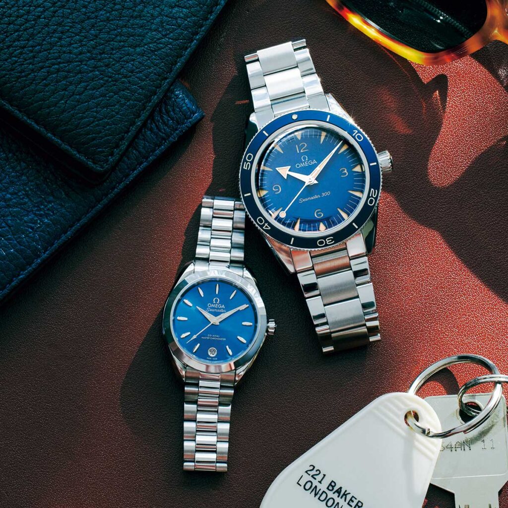 オメガの『シーマスター 300』と『シーマスター アクアテラ 30MM』