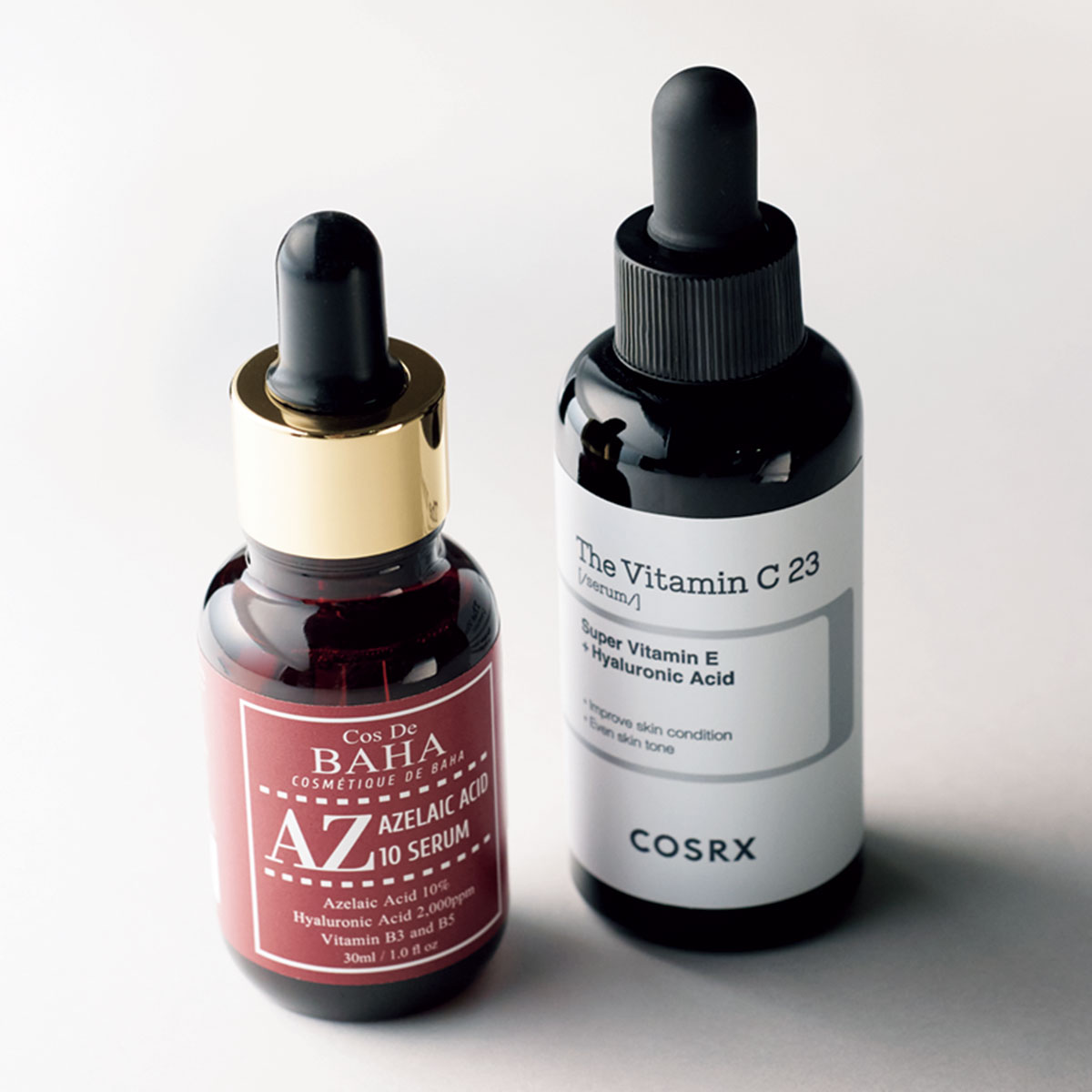 COSRX RXザ・ビタミンC23セラム,コスデバハ AZアゼライン酸10美容液