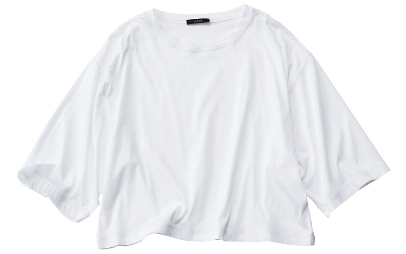 イレーヴの白Tシャツ,シアーTシャツ