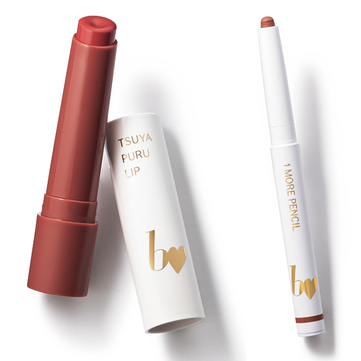 b idol（ビーアイドル）1moreペンシルRとつやぷるリップR