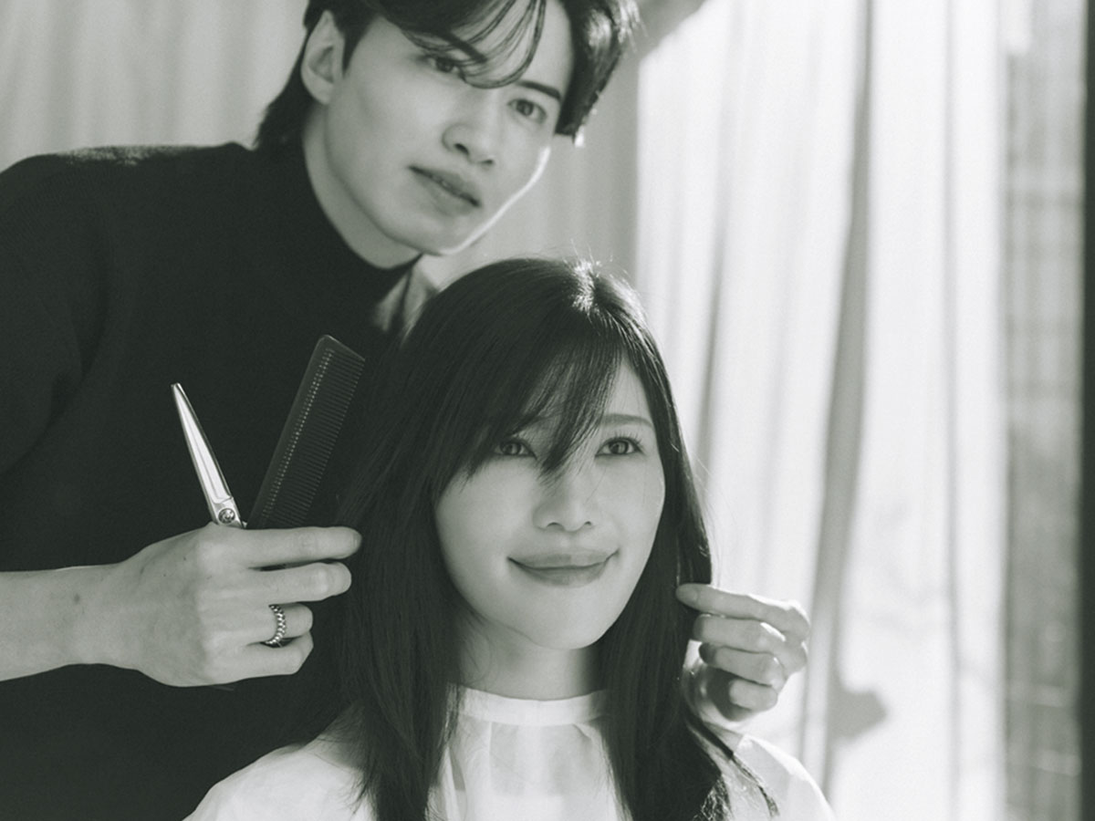 L'EANE THE TOKYOの美容師樋山俊平さん