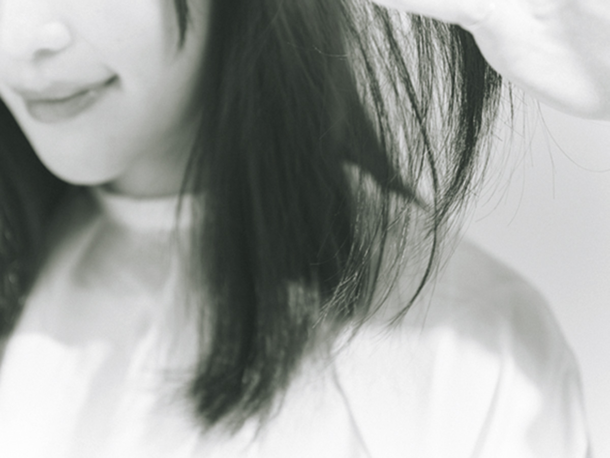 咲和希さんのヘアカット風景