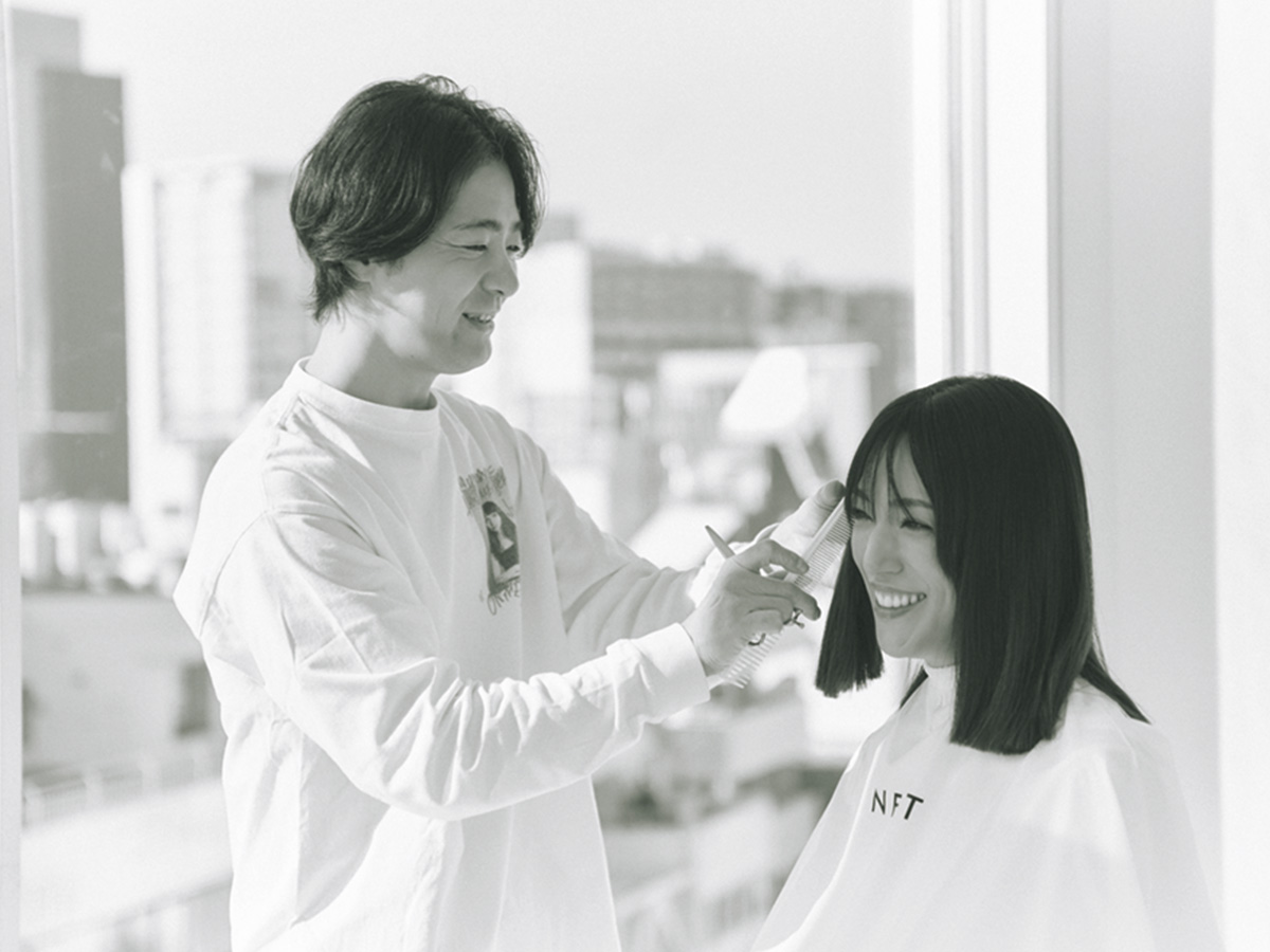 NESTの美容師小野坂 崇さん