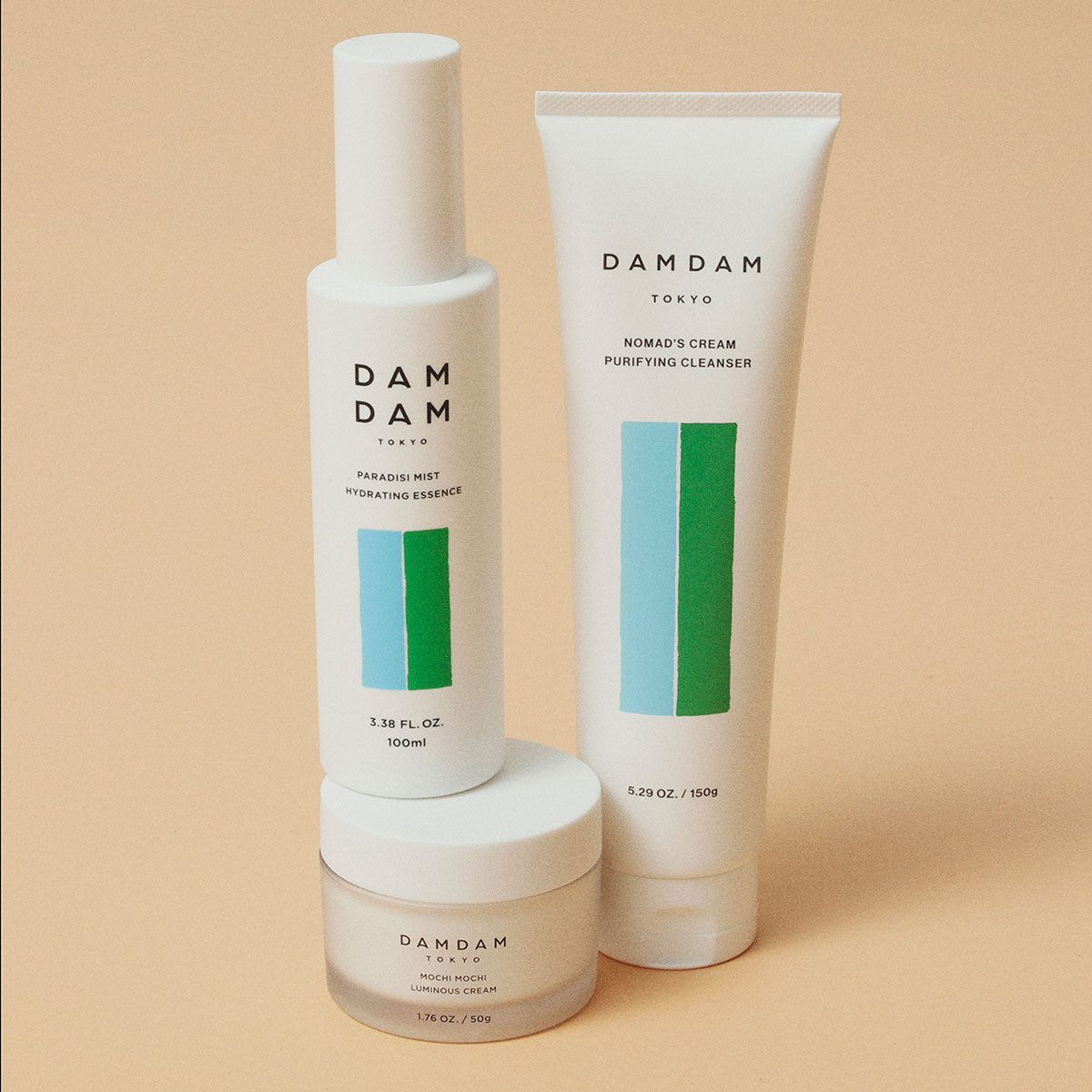 DAMDAMのスキンケアキット