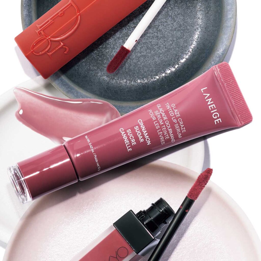 LANEIGEのグレイズ ティントリップセラム