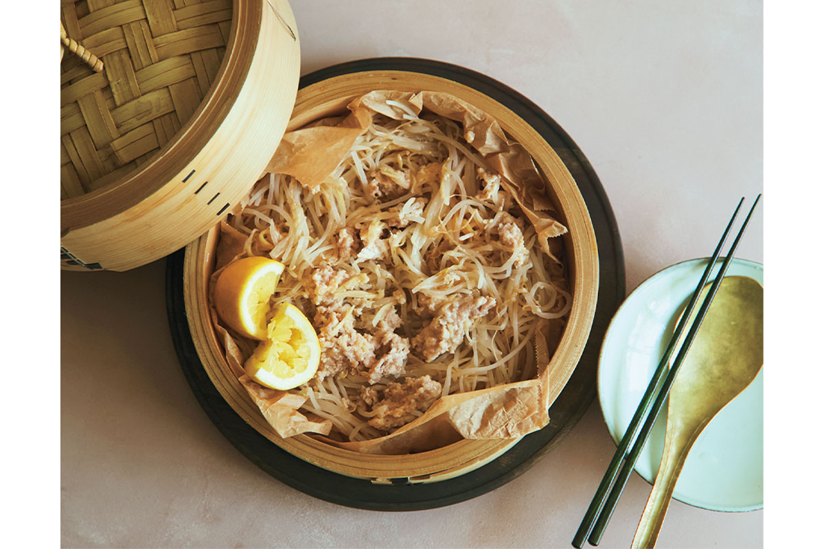 塩レモンの中華まぜそば