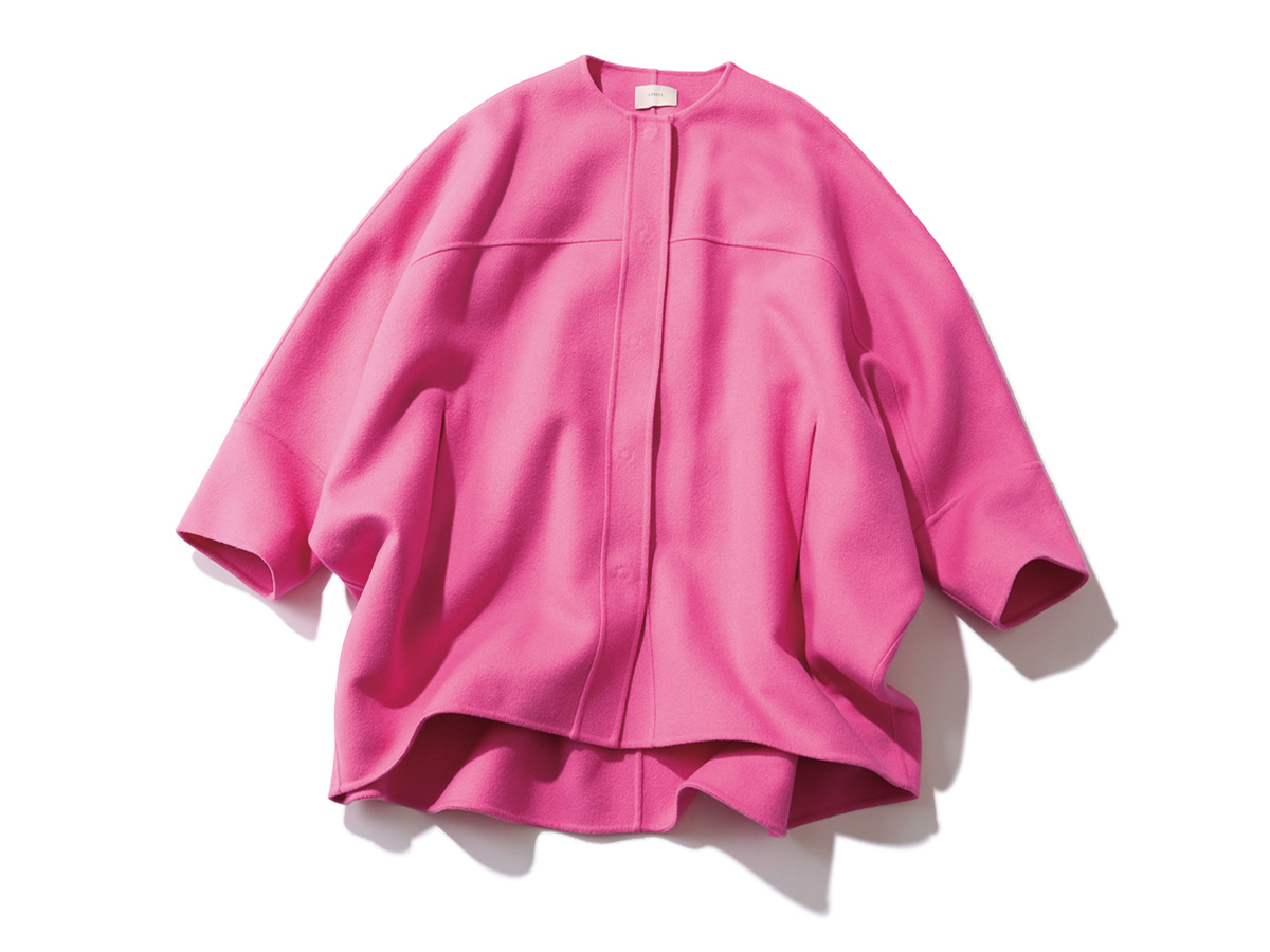 ルフィルのピンクのコート