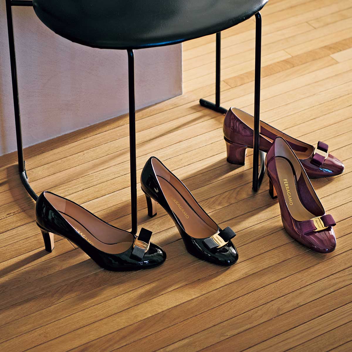 フェラガモの「ヴァラ」