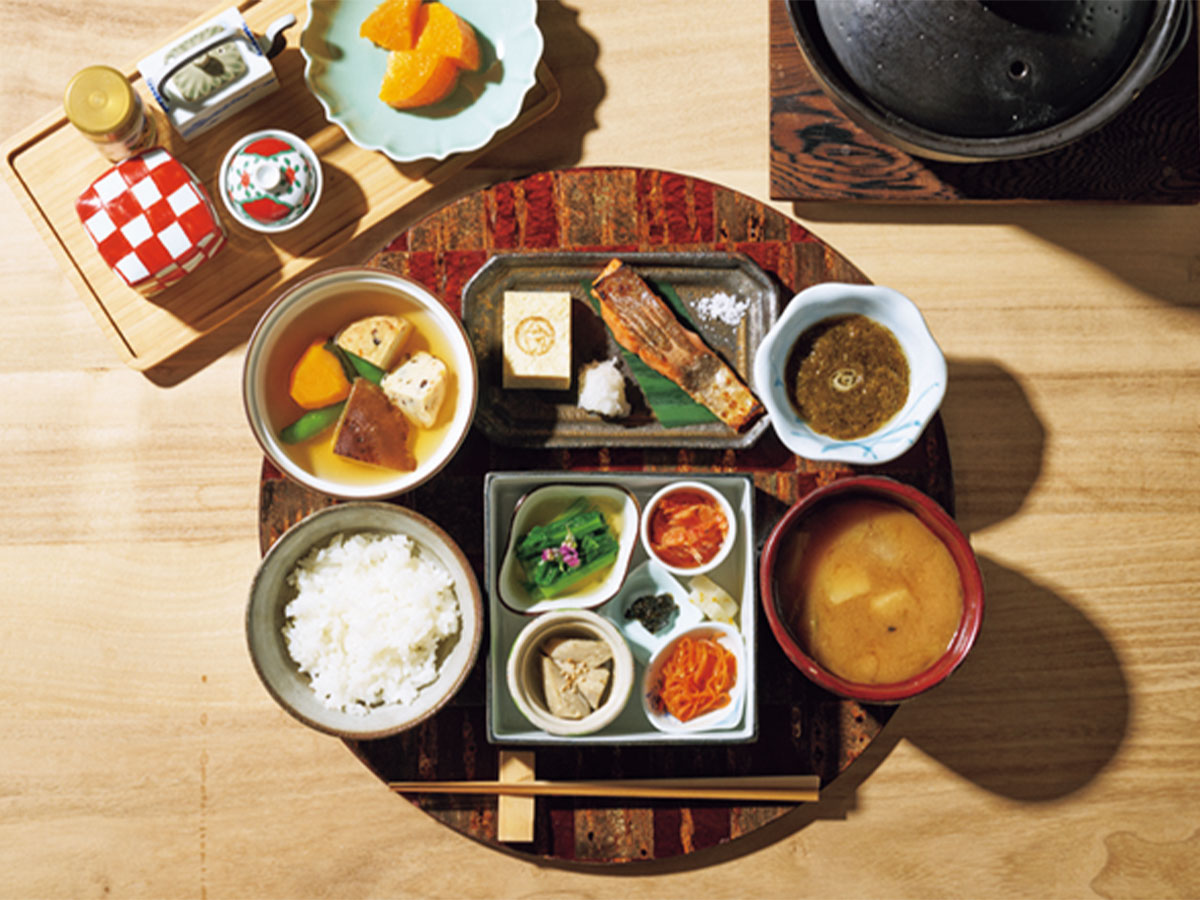 地産地消をテーマにした会席料理