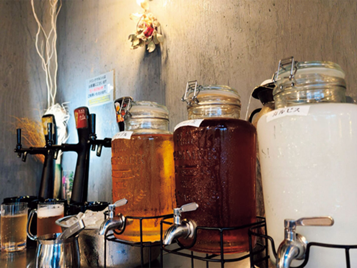お酒からソフトドリンクまで各種充実