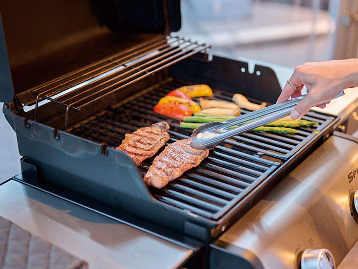 バーベキューの様子