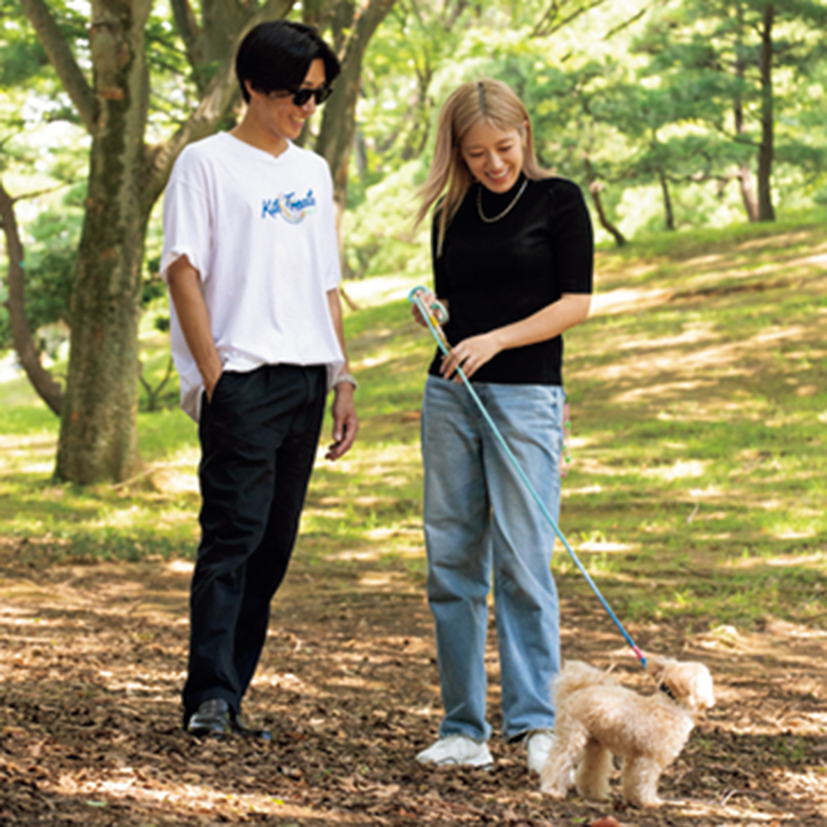 公園での「あさんぽ」なら、リラ