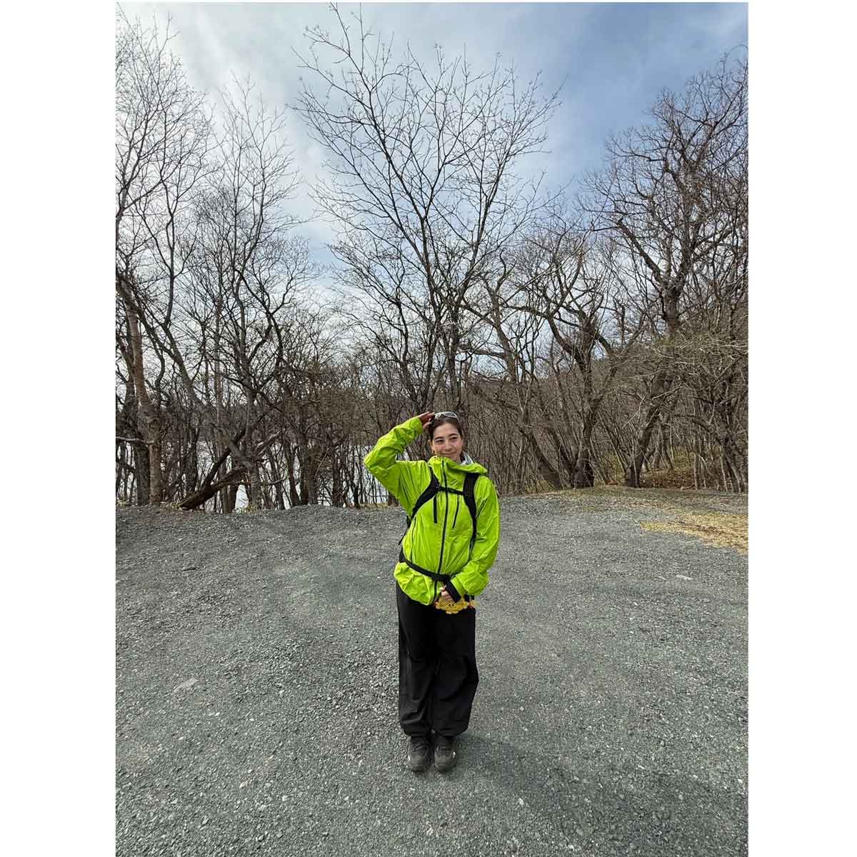 早朝登山のコーデ