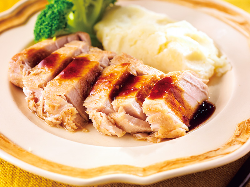 マグロの照り焼きステーキ