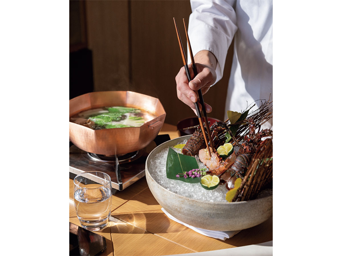 伊勢志摩の食材をふんだんに使ったお食事