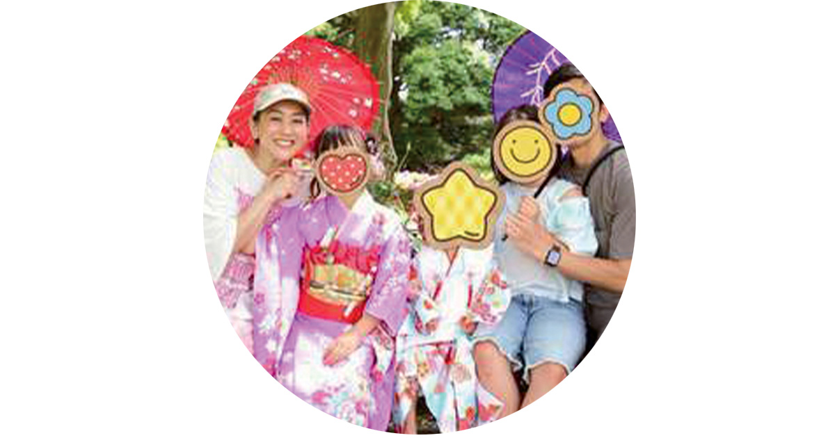 SHELLYさん一家の七五三写真