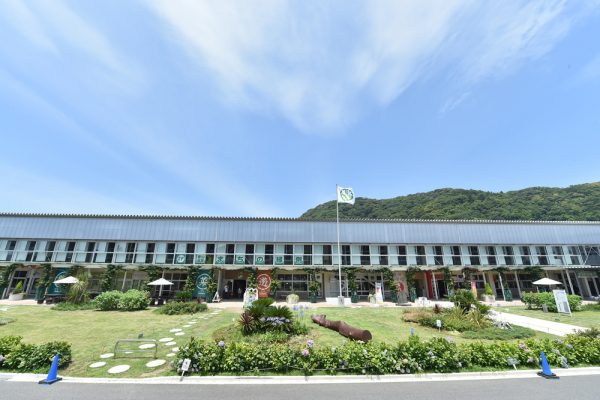 道の駅保田小学校の正面