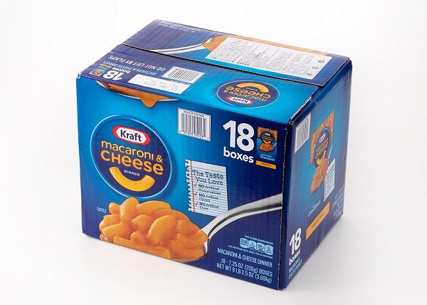 コストコ　KRAFT FOODS マカロニ＆チーズ 206g×18パック