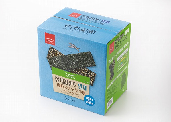 コストコ　アサヒコ 韓国 海苔スナック小魚 20g×10パック