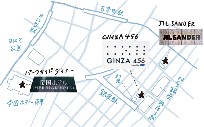 パークサイドダイナーへの地図