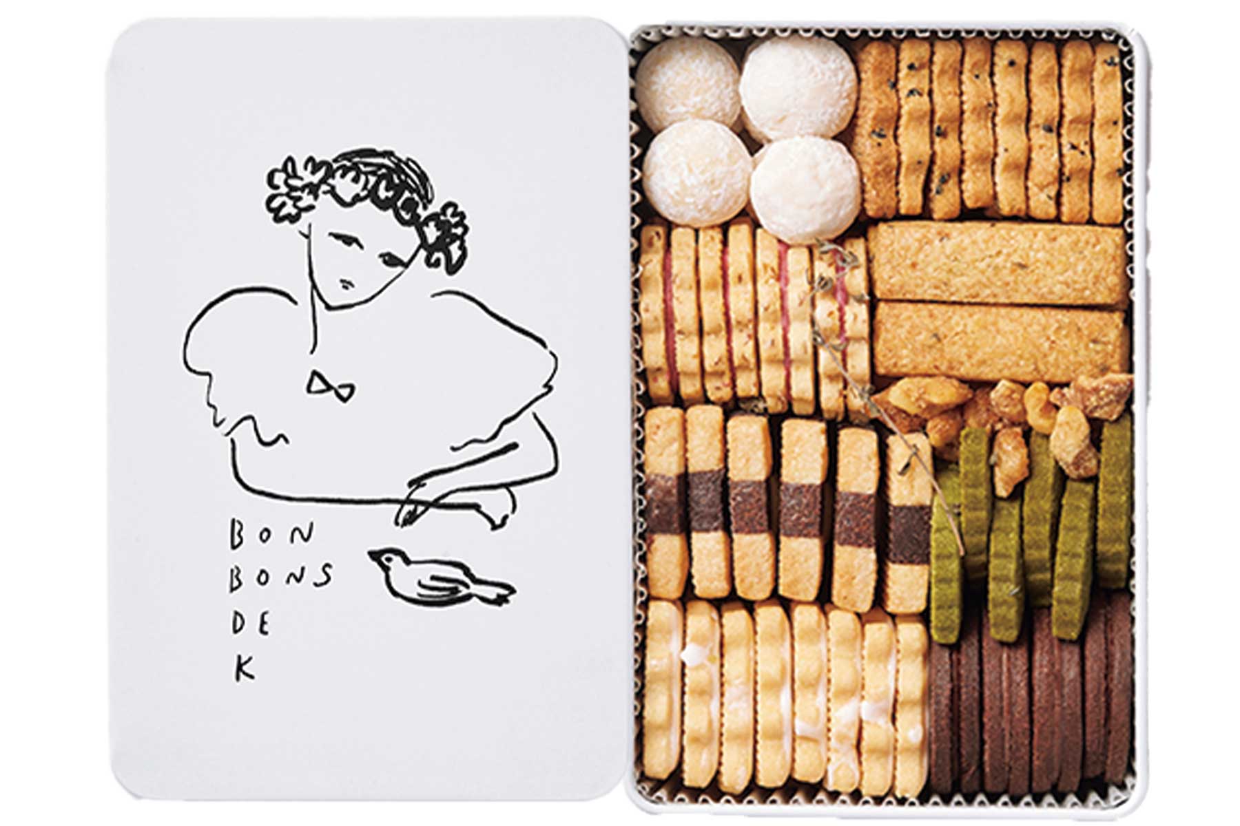 BONBONS DE Kのクッキー缶