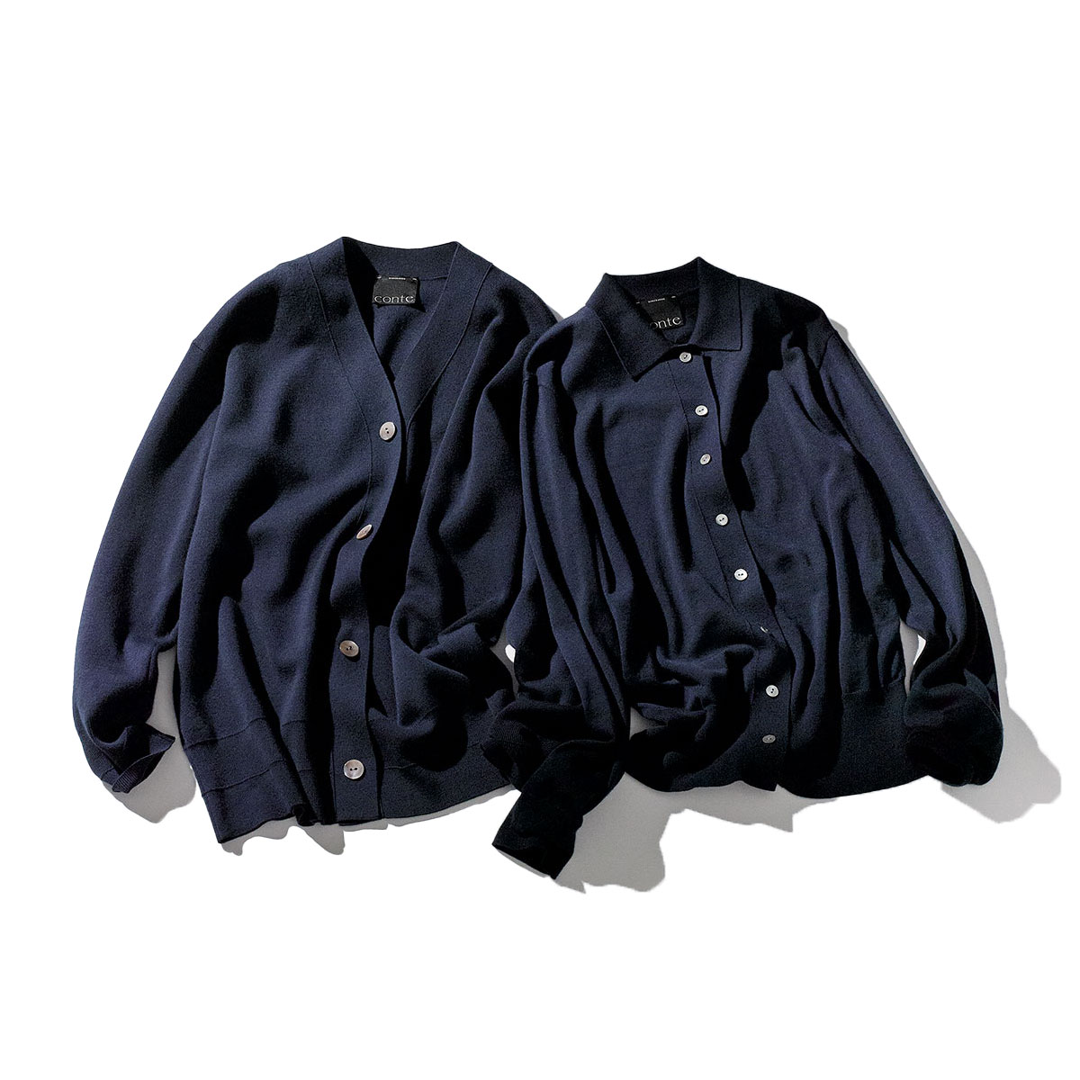 conte（コンテ）のハイゲージニットシリーズ