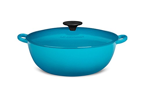 ル・クルーゼ(Le Creuset) 鋳物 ホーロー 鍋 マルミット 22 cm カリビアンブルー ガス IH オーブン 対応 【...