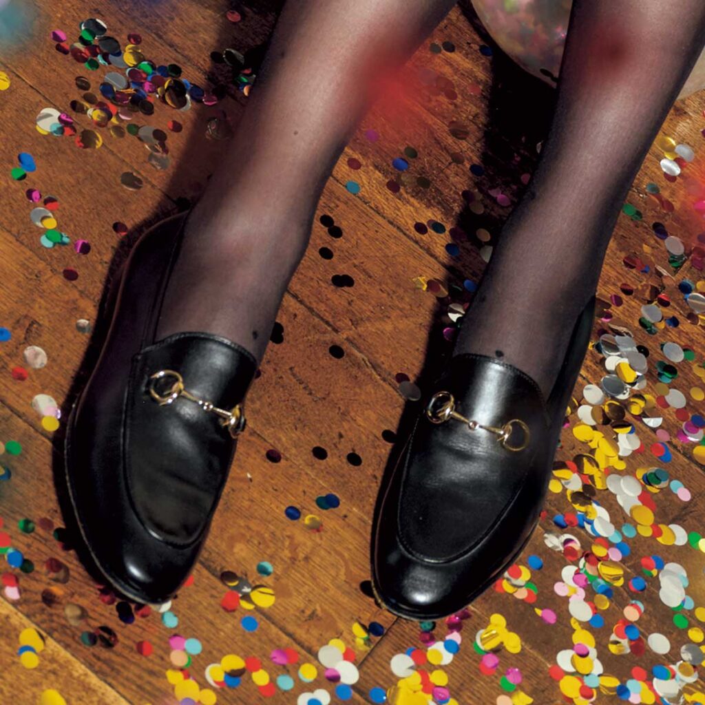 GUCCIのホースビット ローファー