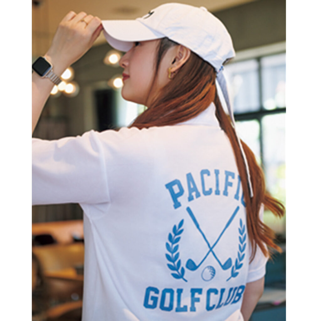 PACIFIC GOLF CLUBのポロシャツ