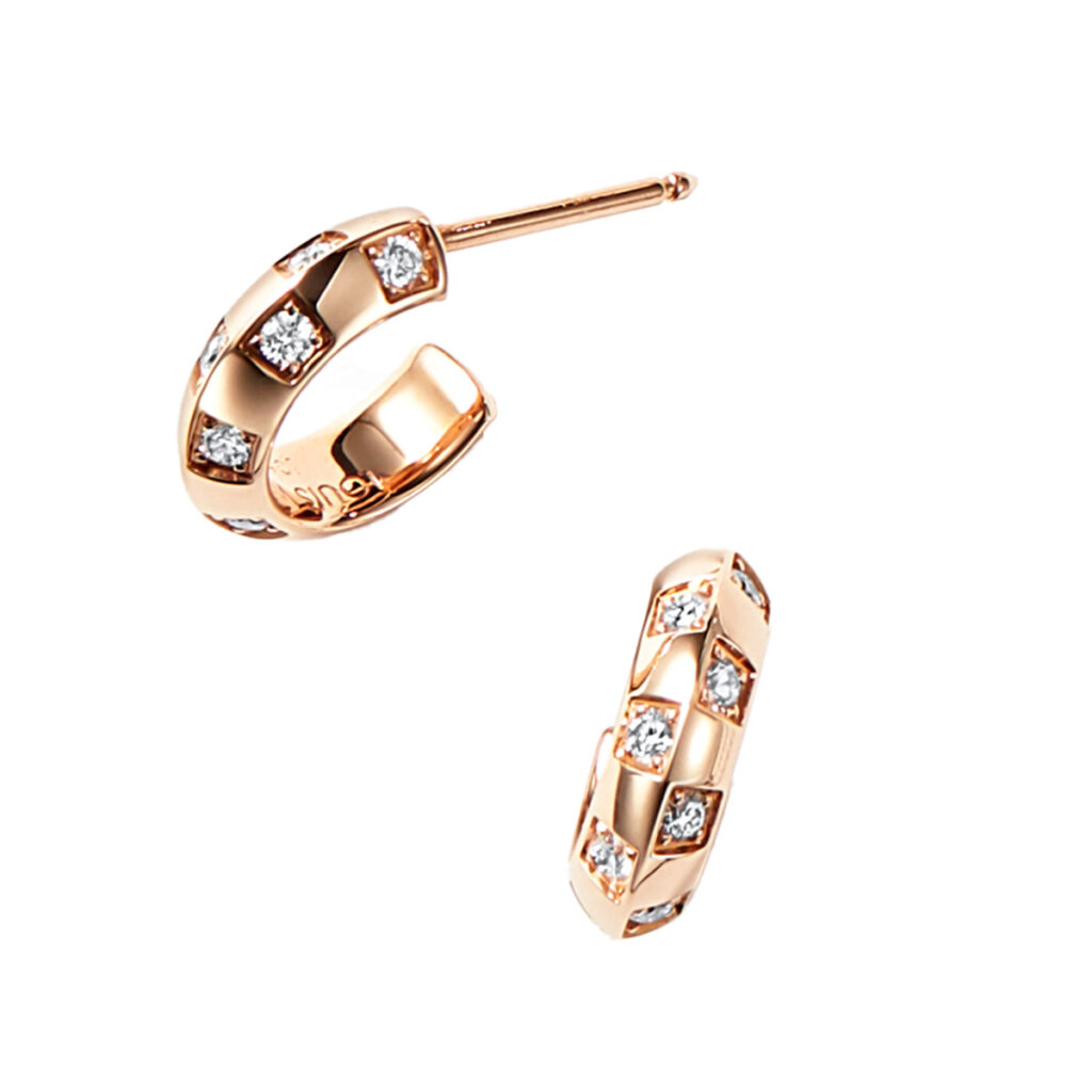 「ピアス ル ダミエ ドゥ ルイ・ヴィトン」