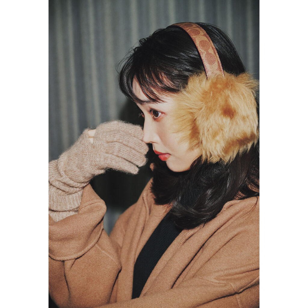 ファーのイヤマフ