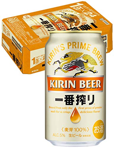 【ビール】キリン 一番搾り生ビール ［ 350ml×24本 ］