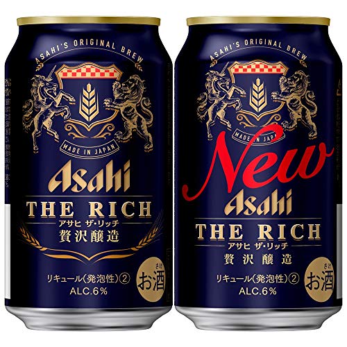 【新ジャンル/第3のビール】アサヒ ザ・リッチ ［ ビール 350ml×24本 ］