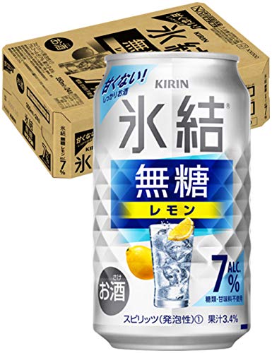 【甘くないレモンサワー】キリン 氷結無糖 レモン Alc.7% ［ チューハイ 350ml×24本 ］