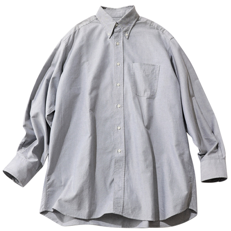 INDIVIDUALIZED SHIRTSのメンズサイズのグレーシャツ