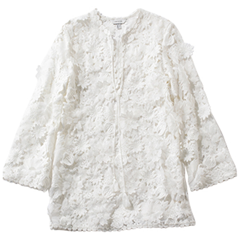 H&M Editionの総レースチュニック
