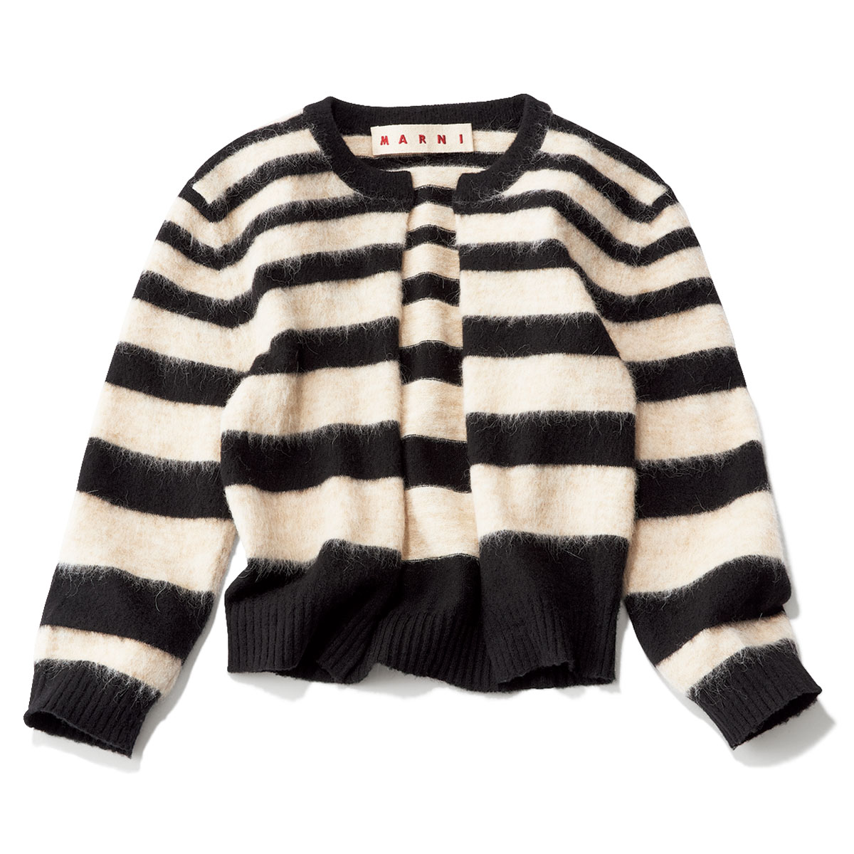 MARNIのボーダーカーディガン