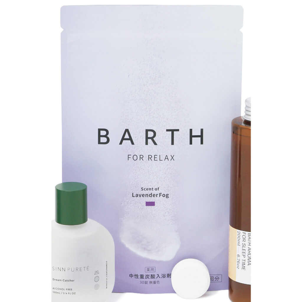 薬用BARTH中性重炭酸入浴剤RELAX LavenderFog 30錠