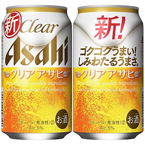 【新ジャンル/第3のビール】クリアアサヒ ［ 350ml×24本 ］