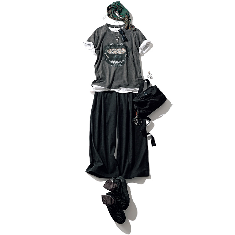 XGのTシャツコーデ