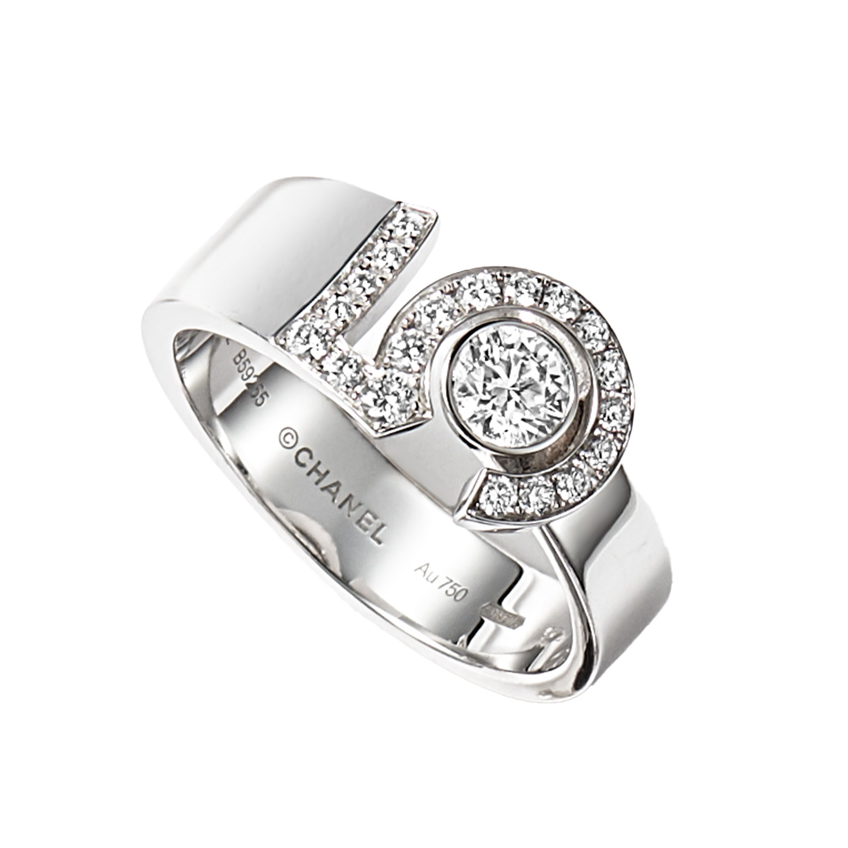 リング「コレクション N°5」〈WG×D〉