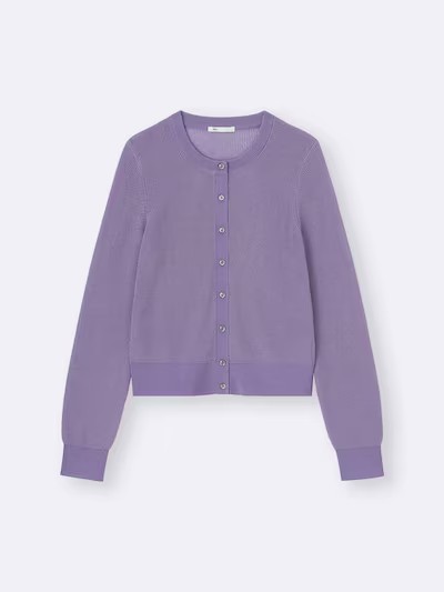 シアーカーディガンZ PURPLE ¥2,290